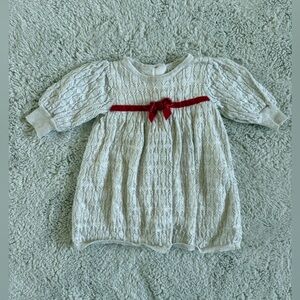 Janie and Jack Knitted Dress - 6-12 months